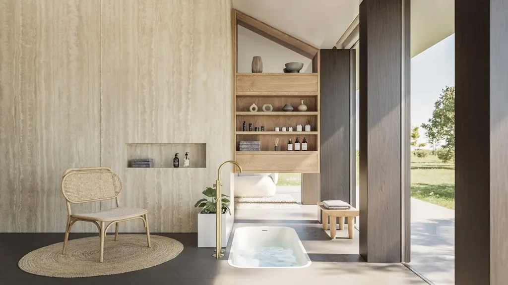 Travertin enteriőr trend – Navona, Ele és Tadelakt kollekció, Xtone by Porcelanosa